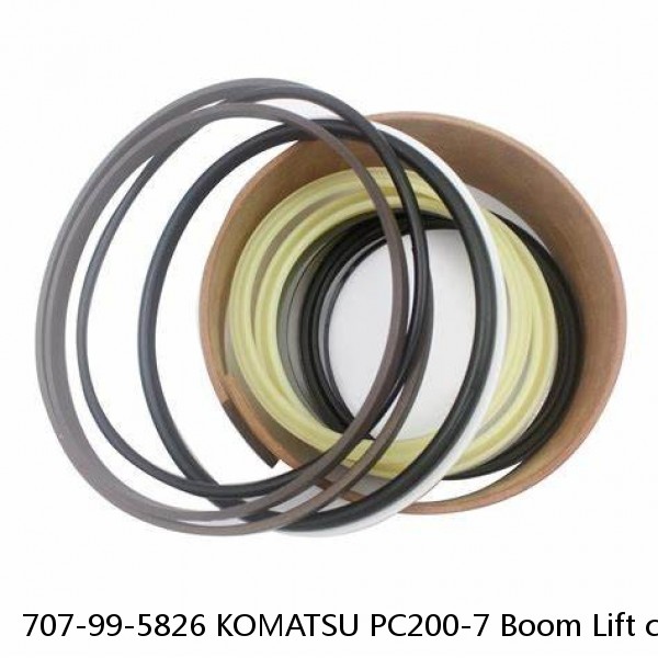 707-99-5826 KOMATSU PC200-7 Boom Lift cylinder Seal Kit
