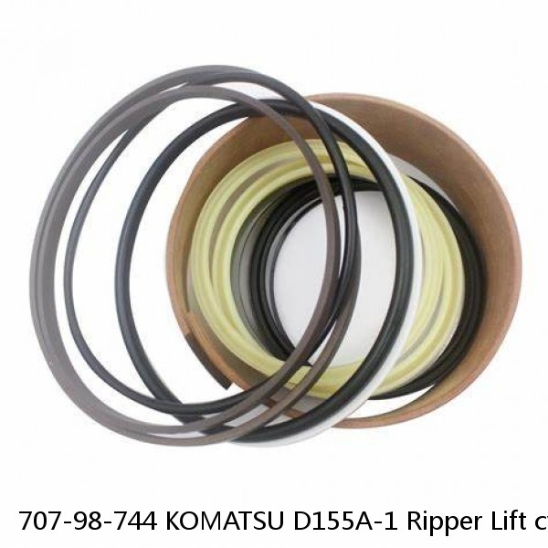 707-98-744 KOMATSU D155A-1 Ripper Lift cylinder Seal Kit #1 small image