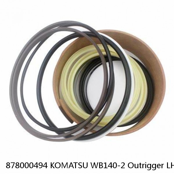 878000494 KOMATSU WB140-2 Outrigger LH cylinder Seal Kit #1 small image