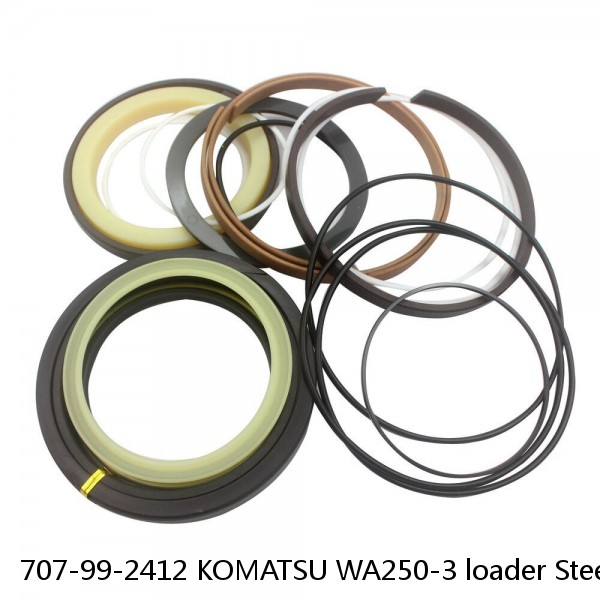 707-99-2412 KOMATSU WA250-3 loader Steering cylinder Seal Kits #1 small image
