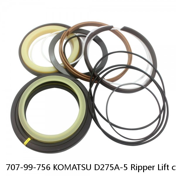 707-99-756 KOMATSU D275A-5 Ripper Lift cylinder Seal Kits #1 small image