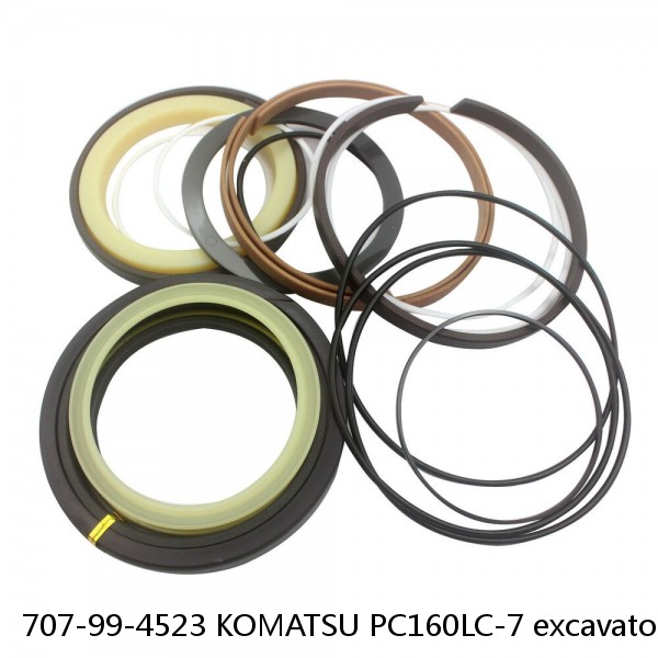707-99-4523 KOMATSU PC160LC-7 excavator Bucket cylinder Seal Kits #1 image